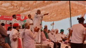 गंगा-यमुना लिंक एक्सप्रेस-वे से प्रभावित किसानों का 33 वे दिन भी सत्याग्रह जारी