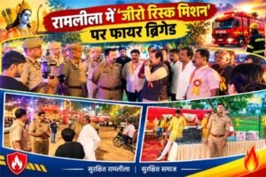 रामलीला में आगजनी रोकने का चक्रव्यूह तैयार, सीएफओ सौरभ सिंह ने संभाली कमान